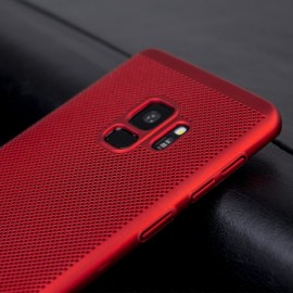 Husa Samsung Galaxy S9, Elegance Luxury Mesh Red - Img 2