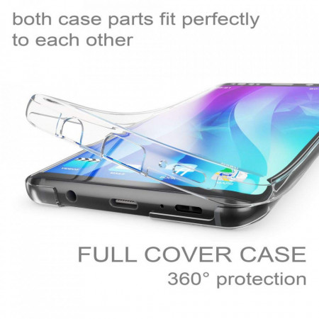 Husa Samsung Galaxy S9 Plus, FullBody ultra slim TPU , acoperire completa 360 grade - Img 2