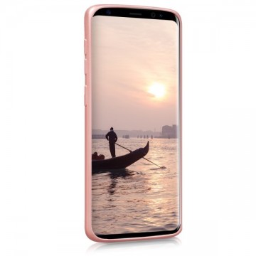Husa Samsung Galaxy S9, slim antisoc Rose-Gold - Img 2