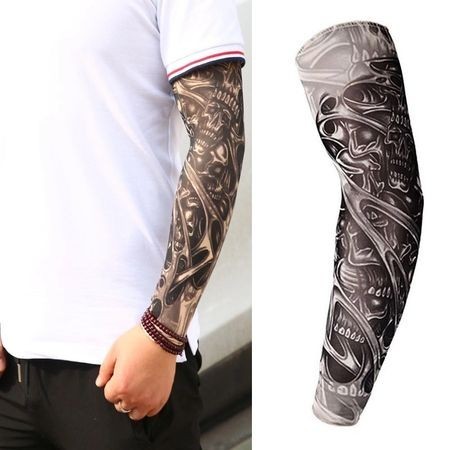 Maneca tatuata 3D Print - Imita un tatuaj real 100% - Body art tattoo maneca V1 - Img 3