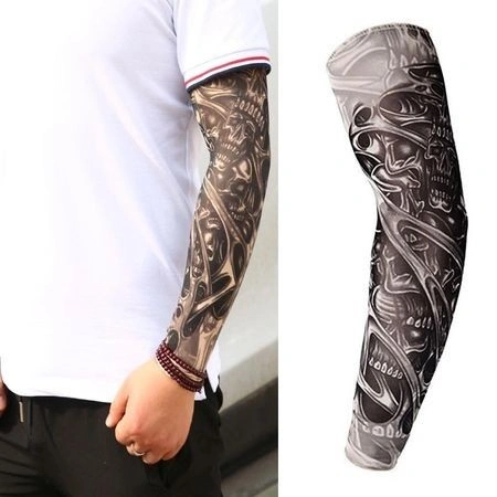 Maneca tatuata 3D Print - Imita un tatuaj real 100% - Body art tattoo maneca V1 - Img 3