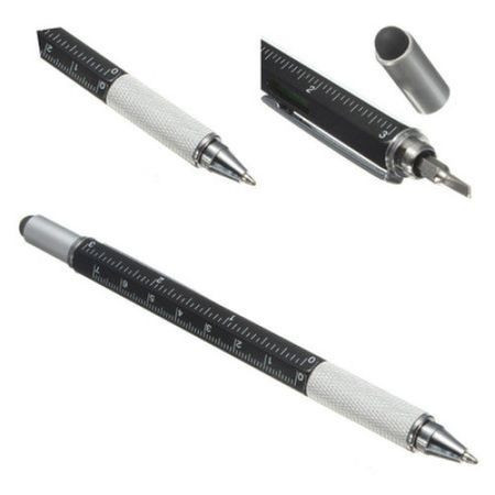 Pix 6 in1 Multifunctional Rigla, 2 Surubelnite, Touchscreen Pen, Nivela cu Bula - Img 4