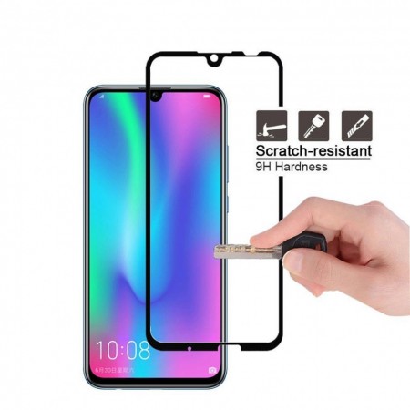 Folie de sticla Huawei P SMART 2019, 9D FULL GLUE Negru - Img 2