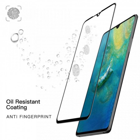 Folie de sticla Huawei P30, 9D FULL GLUE Negru - Img 5