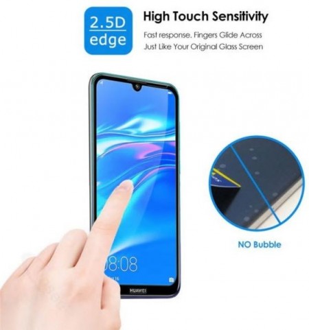 Folie de sticla Samsung Galaxy J7 2019, 9D FULL GLUE Negru - Img 2