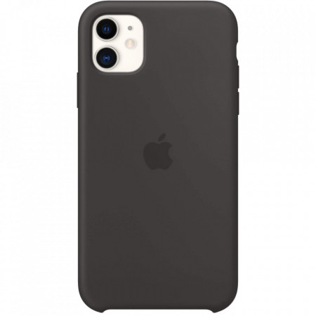 Husa Apple iPhone 11, Silicon antisoc, Negru
