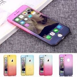 Husa Apple iPhone 6/6S, FullBody Elegance Luxury Degrade, acoperire completa 360 grade cu folie de sticla gratis - Img 2