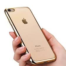 Husa Apple iPhone 7 Plus, Elegance Luxury placata Auriu (ELECTROPLATING GOLD) - Img 2