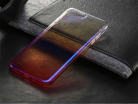 Husa Apple iPhone 8, Gradient Color Cameleon Roz / Pink - Img 2