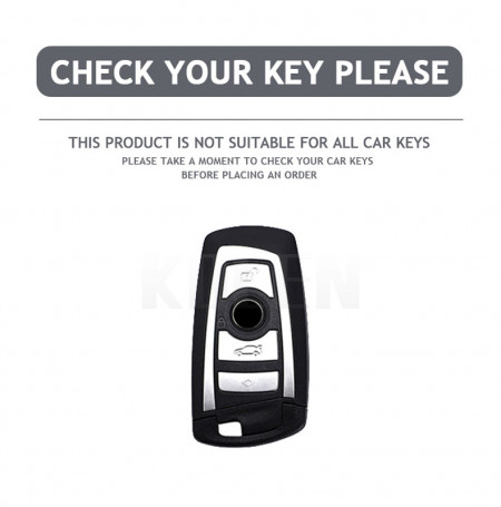 Husa de protectie premium pentru cheie auto, Elegance Luxury Cover Key, compatibila cu BMW X1, X3, X4, I3, M3, M4, M5, M6, Seria 3, 5, 6, 7 - Img 7