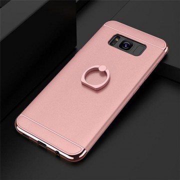 Husa Samsung Galaxy J5 2017, Elegance Luxury 3in1 Ring Rose-Gold - Img 2