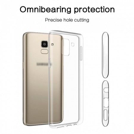 Husa Samsung Galaxy J6, Silicon TPU Transparent - Img 6
