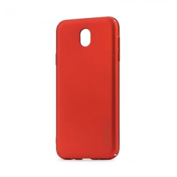 Husa Samsung Galaxy J7 2017, FullBody Elegance Luxury Red, acoperire completa 360 grade cu folie de sticla gratis - Img 4