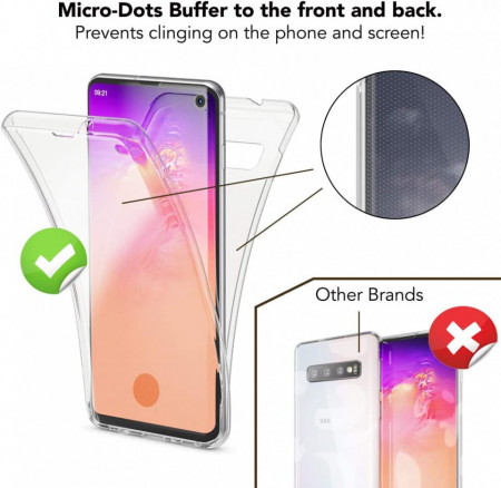 Husa Samsung Galaxy S10 Plus, FullBody Elegance Luxury ultra slim,Silicon TPU , acoperire completa 360 grade
