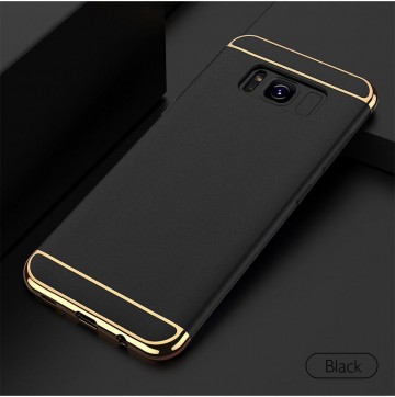 Husa Samsung Galaxy S8 Plus, Elegance Luxury 3in1 Negru - Img 3