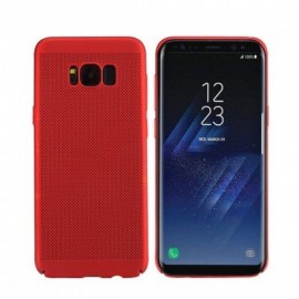 Husa Samsung Galaxy S9, Elegance Luxury Mesh Red - Img 3