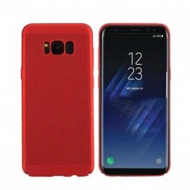 Husa Samsung Galaxy S9, Elegance Luxury Mesh Red - Img 3