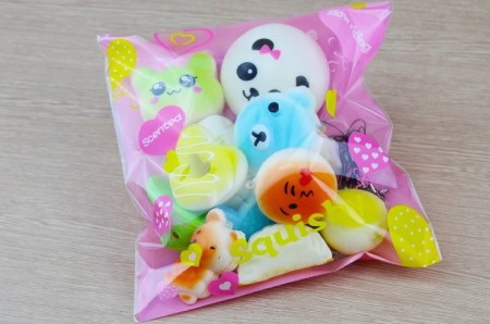 Pachet 10 piese , jucarii Squishy breloc cu revenire lenta - Img 3
