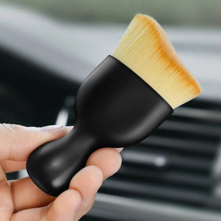 Pensula Profesionala cu peri moi ideala pentru Detailing interior auto