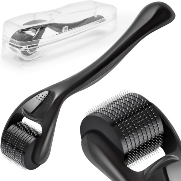 Rola pentru Barba din Silicon cu Aliaj Negru – Solutia Ideala pentru o Barba Plina si Sanatoasa