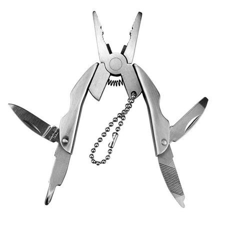 Breloc multifunctional Pro Steel - Patent, Pila, Cutit, Surubelnita - Img 5
