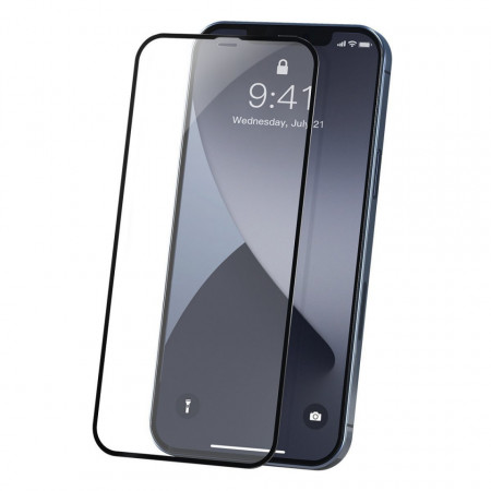 Folie de sticla Apple iPhone 12 MINI, 5D Negru - Img 4