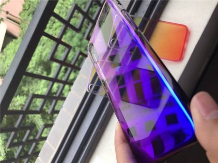 Husa Apple iPhone 6/6S, Gradient Color Cameleon Albastru-Galben - Img 4