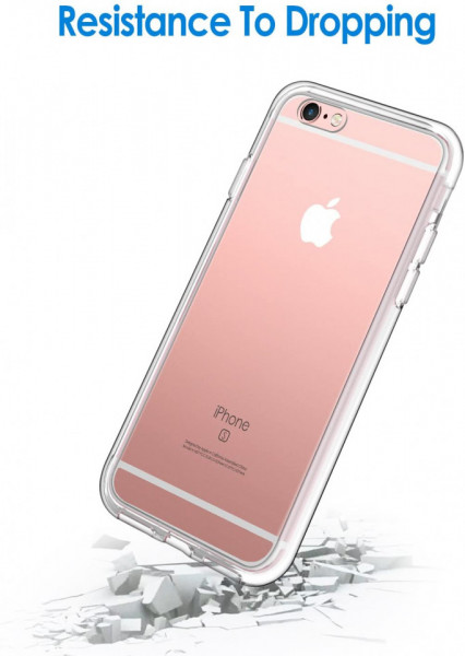 Husa Apple iPhone 6/6S, Silicon TPU 2.0mm slim Transparenta