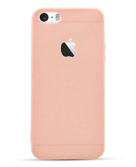 Husa Apple iPhone 7, Elegance Luxury Rose-Gold, Silicon TPU Antisoc cu decupaj logo - Img 2