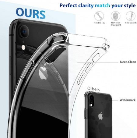 Husa Apple iPhone XR, Silicon TPU 2.0mm slim Transparenta