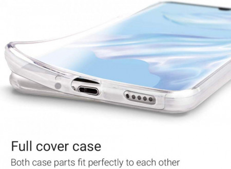Husa Huawei P30, FullBody Elegance Luxury ultra slim,Silicon TPU , acoperire completa 360 grade - Img 3