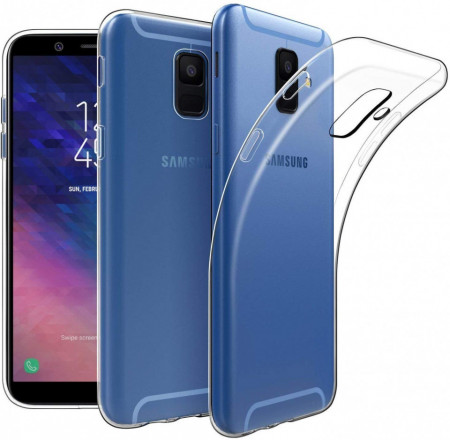 Husa Samsung Galaxy A6, Silicon TPU slim Transparenta - Img 4