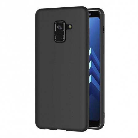 Husa Samsung Galaxy A8 2018, slim antisoc Negru - Img 4
