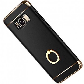 Husa Samsung Galaxy J3 2017, Elegance Luxury 3in1 Ring Negru - Img 2