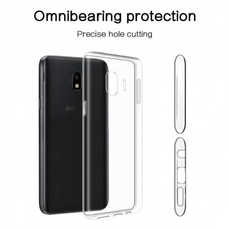Husa Samsung Galaxy J4 Plus, Silicon TPU Transparent - Img 4