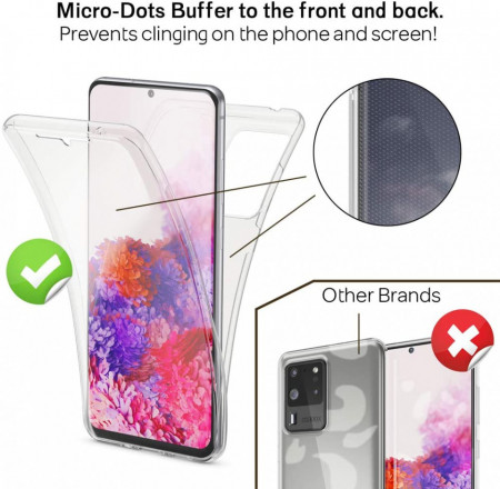 Husa Samsung Galaxy S20, FullBody Elegance Luxury ultra slim,Silicon TPU , acoperire completa 360 grade