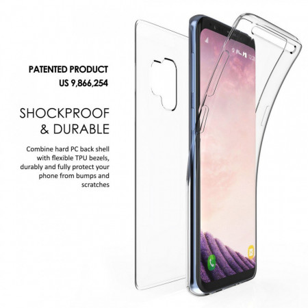 Husa Samsung Galaxy S9 Plus, FullBody ultra slim TPU , acoperire completa 360 grade - Img 4