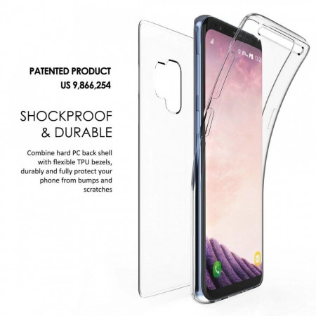 Husa Samsung Galaxy S9 Plus, FullBody ultra slim TPU , acoperire completa 360 grade - Img 4