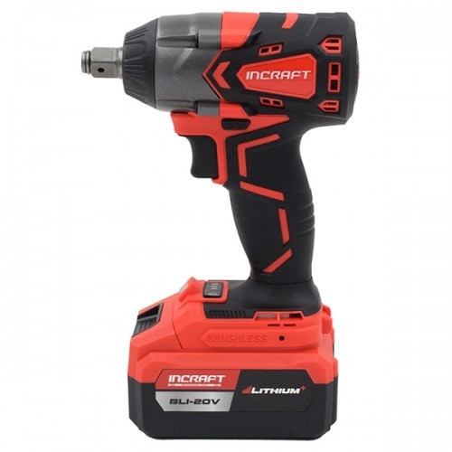 Mașină de înșurubat cu percuție cu acumulator INCRAFT DK-20V - Cu 2 acumulatori inclusi - Img 6