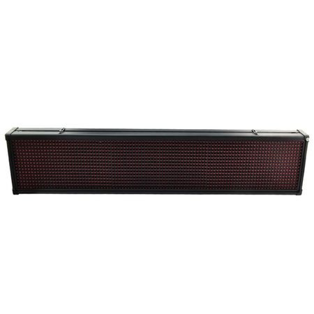 Panou Led de Exterior Programabil/Reclama Luminoasa 200x40 FATA DUBLA ROSU