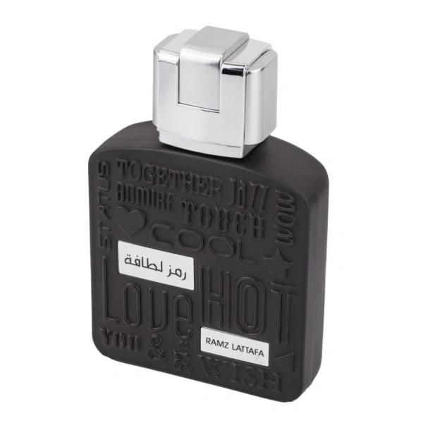 Parfum Arabesc, Apa de Parfum Ramz Lattafa Silver, Lattafa, Barbati - 100ml - Img 3