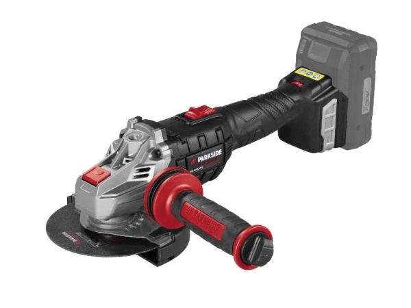 Polizor unghiular fara fir, ParkSide, Performance PWSAP 20-Li C3 X20V Multicolor - Img 5