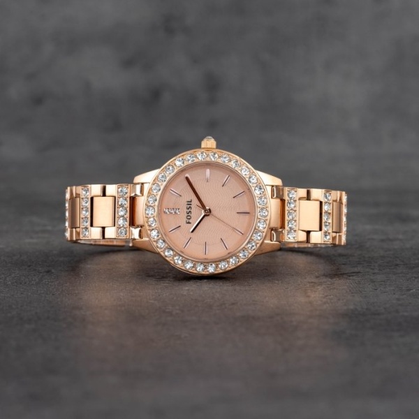Ceas Fossil cu bratara Jesse, Auriu Rose