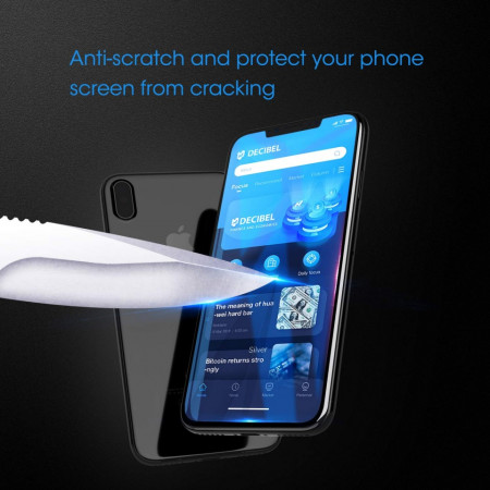 Folie de sticla 5D Apple iPhone 11 PRO, Privacy Glass Elegance Luxury, folie securizata duritate 9H