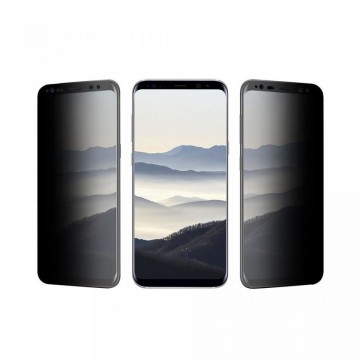 Folie de sticla 5D Samsung Galaxy S9 Plus, Privacy Glass, folie securizata duritate 9H - Img 3