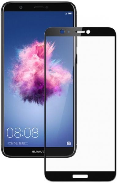 Folie de sticla Huawei P Smart 2018, 9D FULL GLUE Negru - Img 2