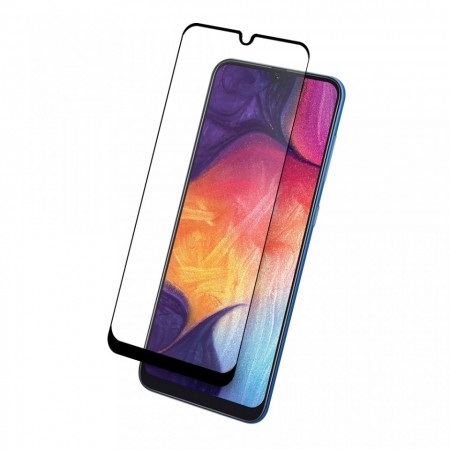 Folie de sticla Samsung Galaxy A50, 3D FULL GLUE Negru - Img 2