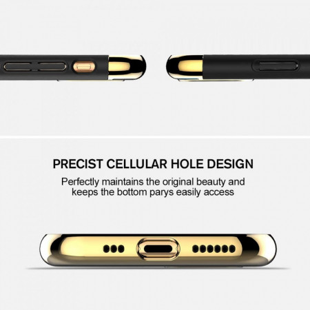Husa Apple iPhone 11, Elegance Luxury 3in1 Black