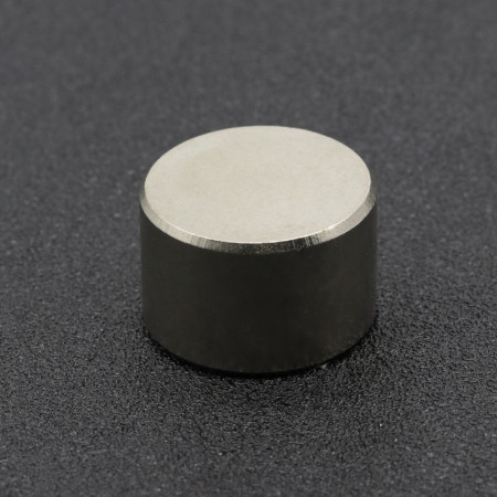 Magnet puternic neodim disc rotund 30x20mm cu suprafata nichelata - Img 2