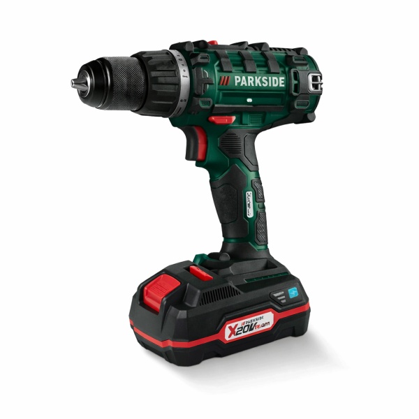 Masina de Gaurit si Insurubat Parkside cu Acumulator 20V, 2Ah si incarcator inclus - Img 2